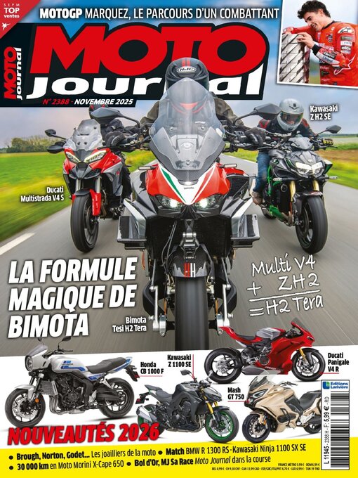 Title details for Moto Journal by Editions Lariviere SAS - Available